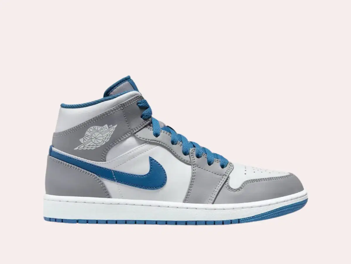 조던 Jordan 1 Mid Cement Grey True Blue250